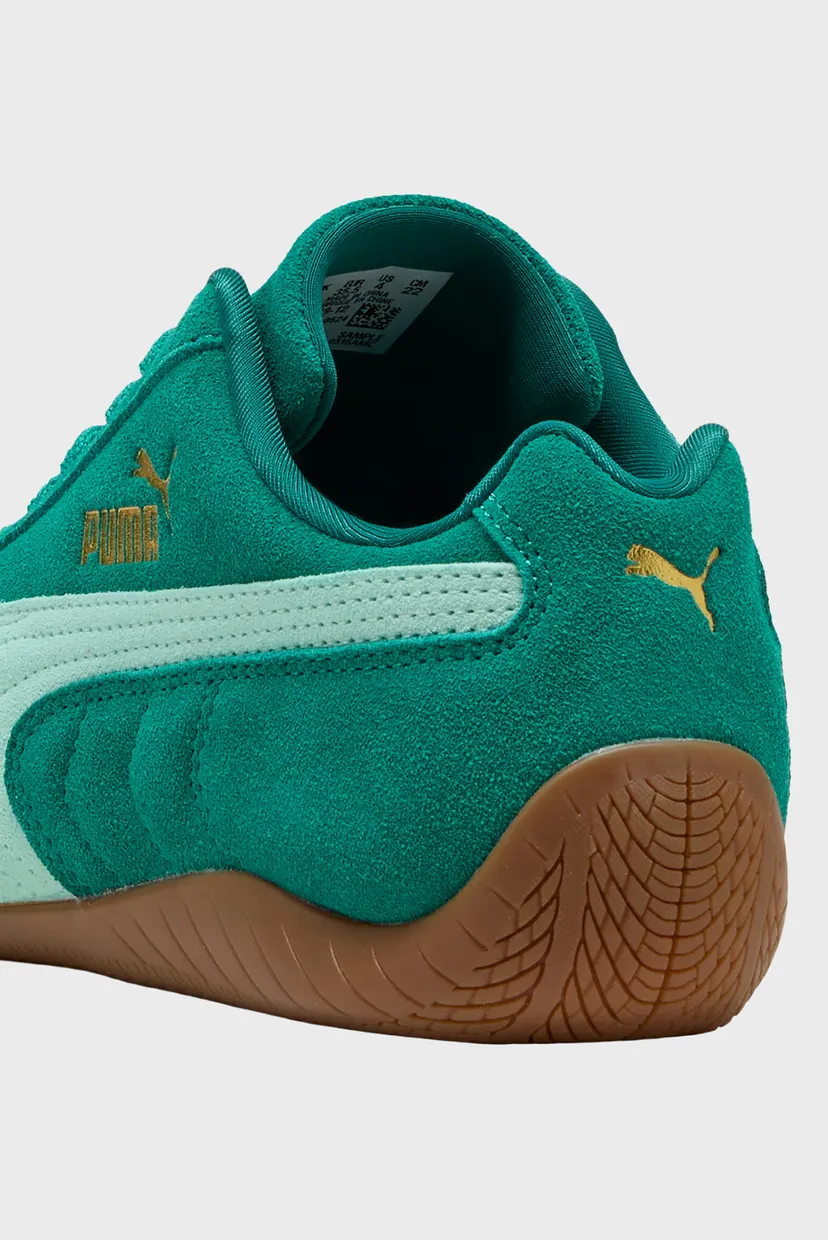 Дитячі зелені замшеві кросівки Speedcat Sneakers Youth 6