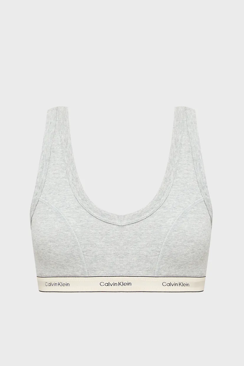 Женский серый бюстгальтер LIGHTLY LINED TRAINGLE BRALETTE 7