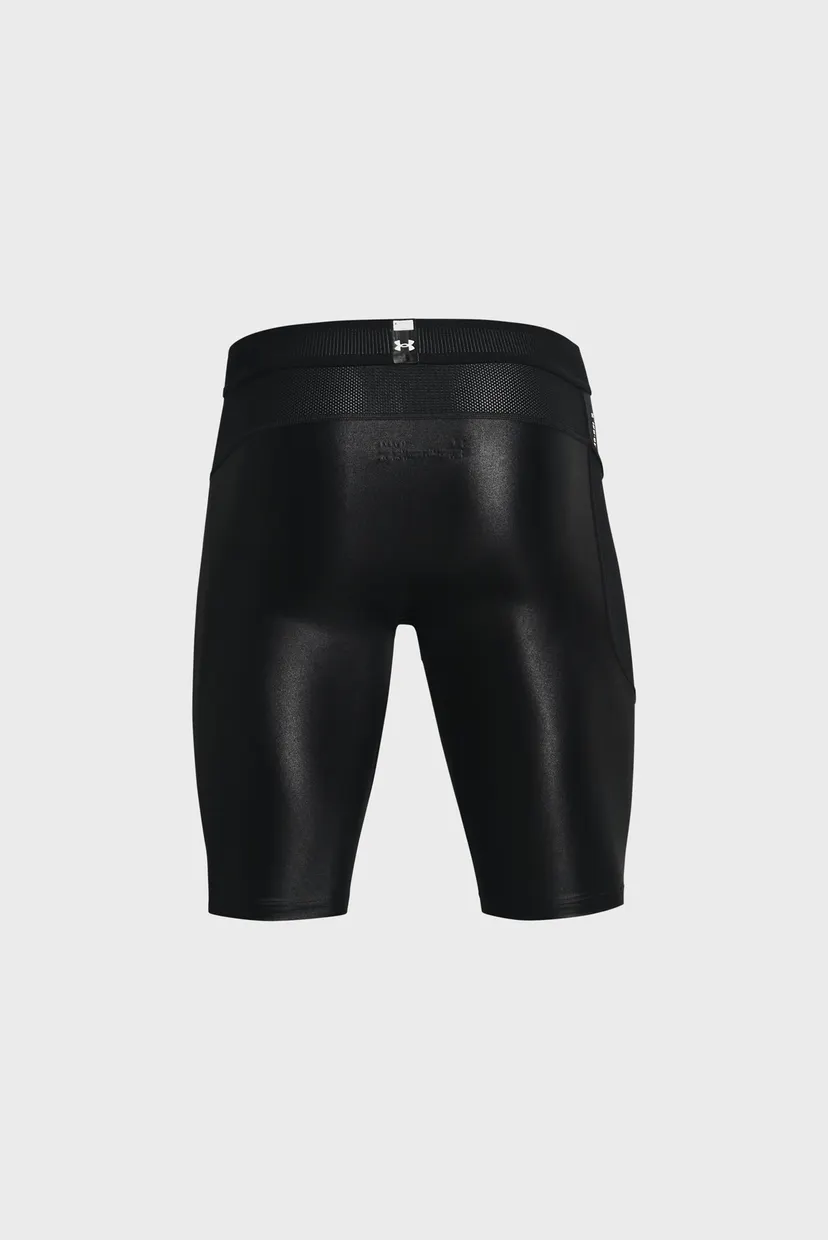 Чоловічі чорні велосипедки UA HG IsoChill Long Shorts 6
