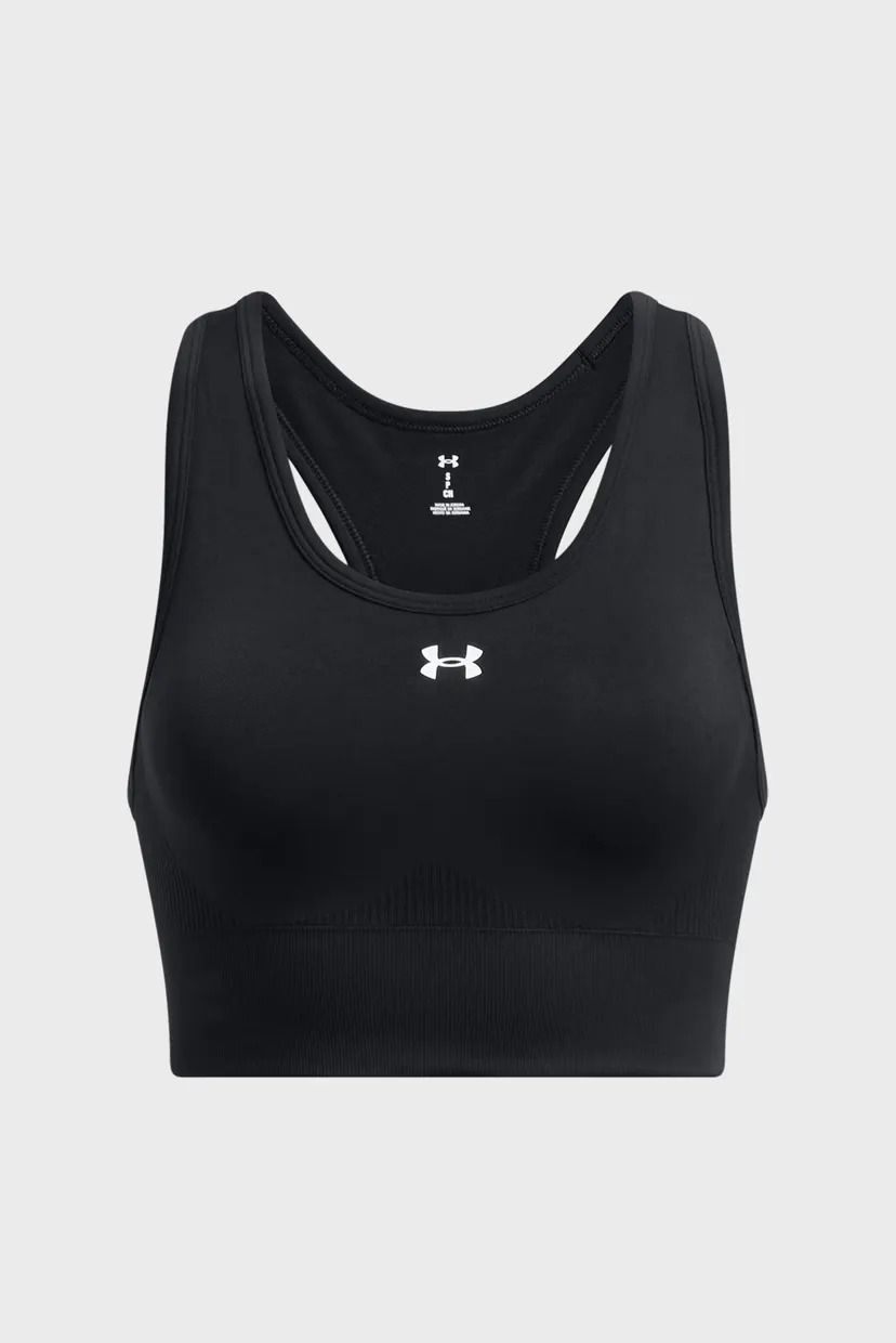 Женский черный топ Vanish Seamless Mid Bra 4