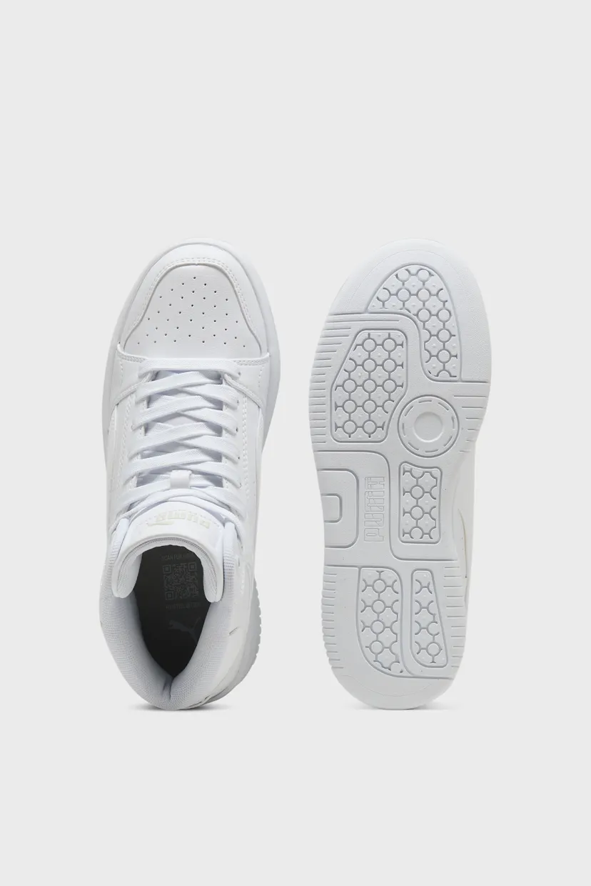 Жіночі білі кросівки Rebound Femme Mid Sneakers Women 4