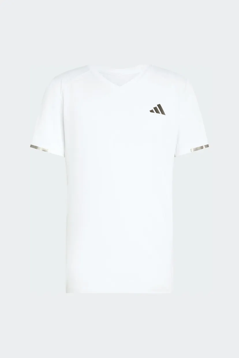 Чоловіча біла футболка TENNIS CLIMACOOL + FREELIFT PRO 6