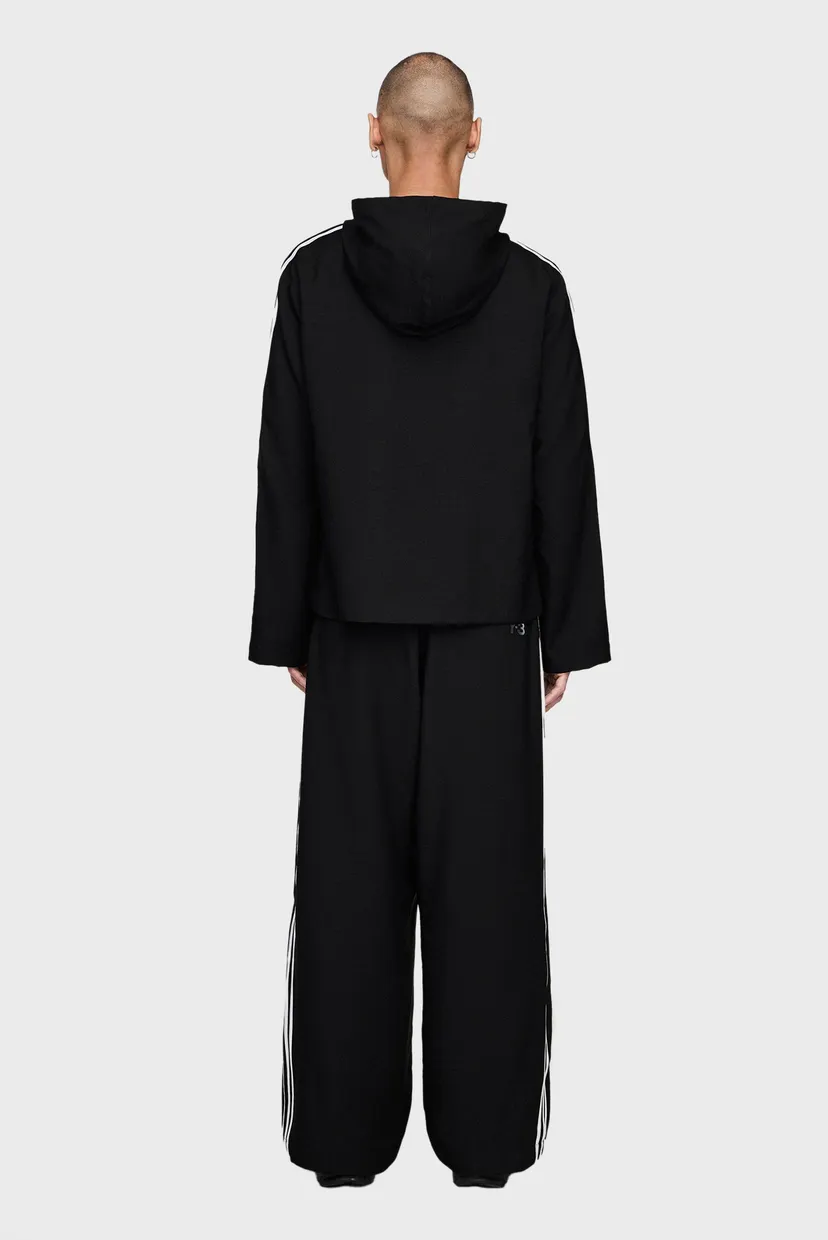 Чорна спортивна кофта Y-3 Track Top 3-Stripes (унісекс) 6