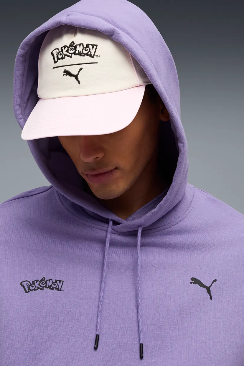 Чоловіче фіолетове худі PUMA x POKÉMON Relaxed Graphic Hoodie Men 4