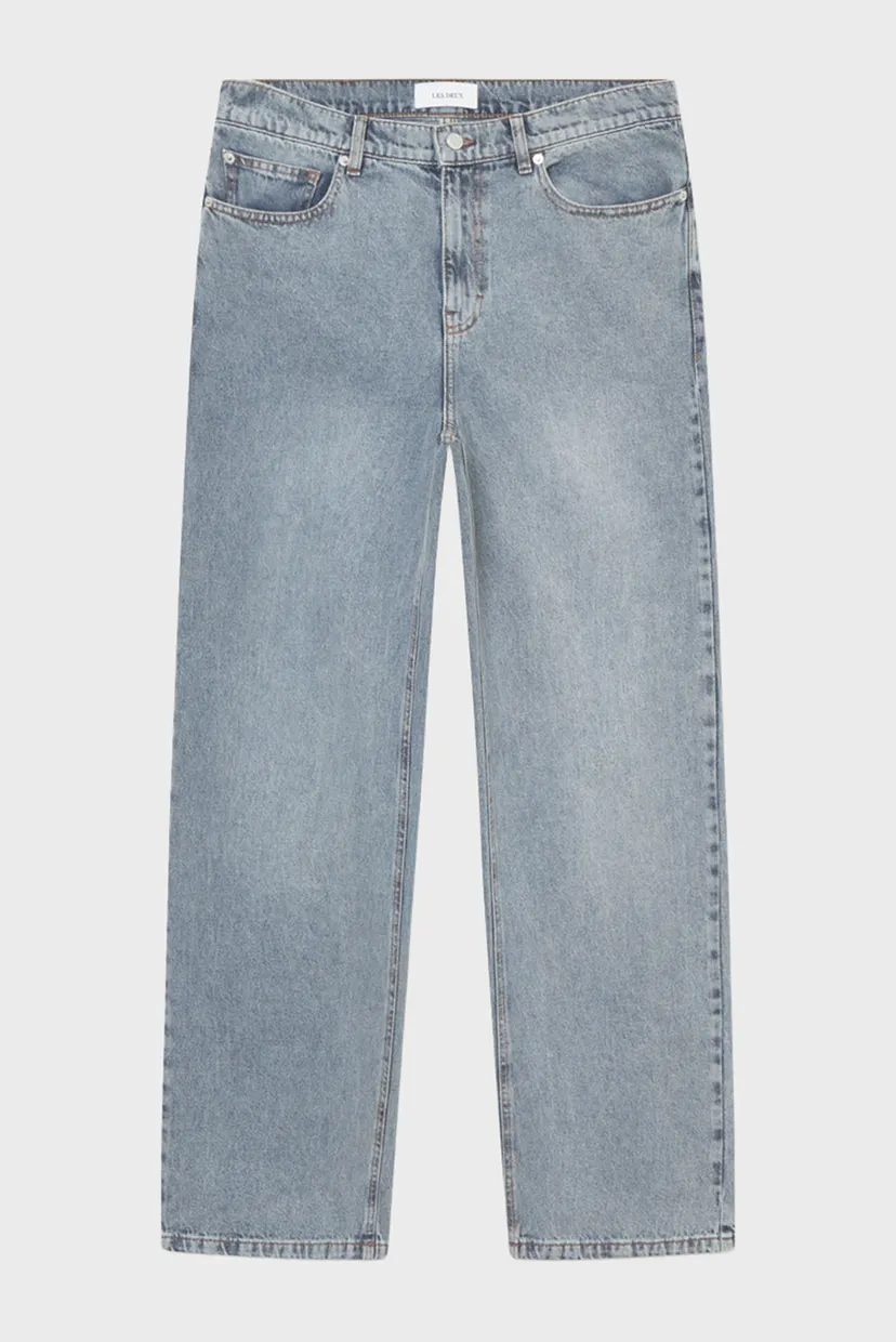Чоловічі сині джинси Roi Washed 5