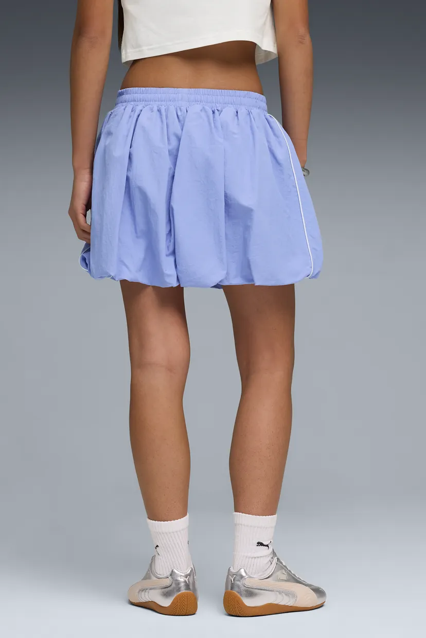 Женская сиреневая юбка T7 Balloon Skirt Women 3