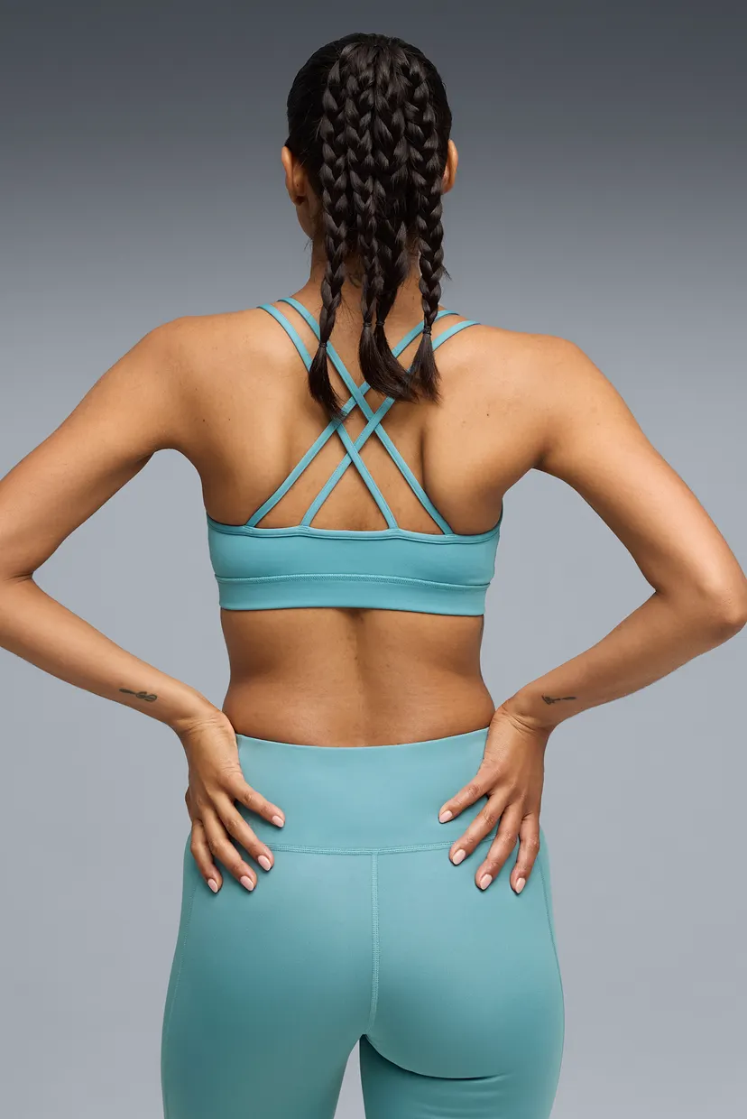 Женский бирюзовый топ MOVE Strappy Bra — Low Women 3