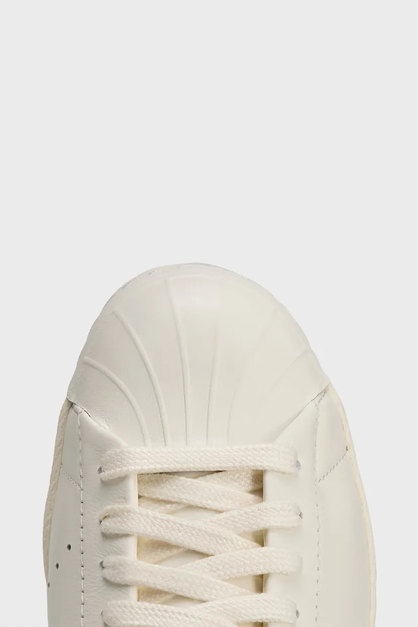 Білі шкіряні кросівки Y-3 SUPERSTAR 6