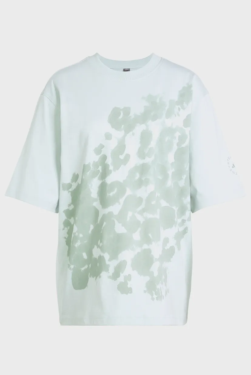 Жіноча м'ятна футболка adidas by Stella McCartney Graphic Tee 6