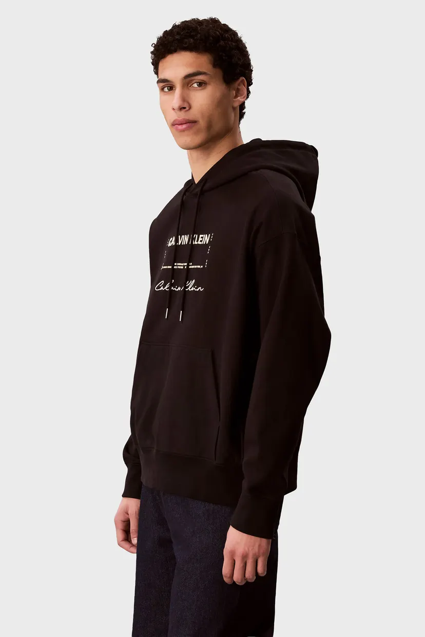 Чоловіче чорне худі PREMIUM TERRY 3