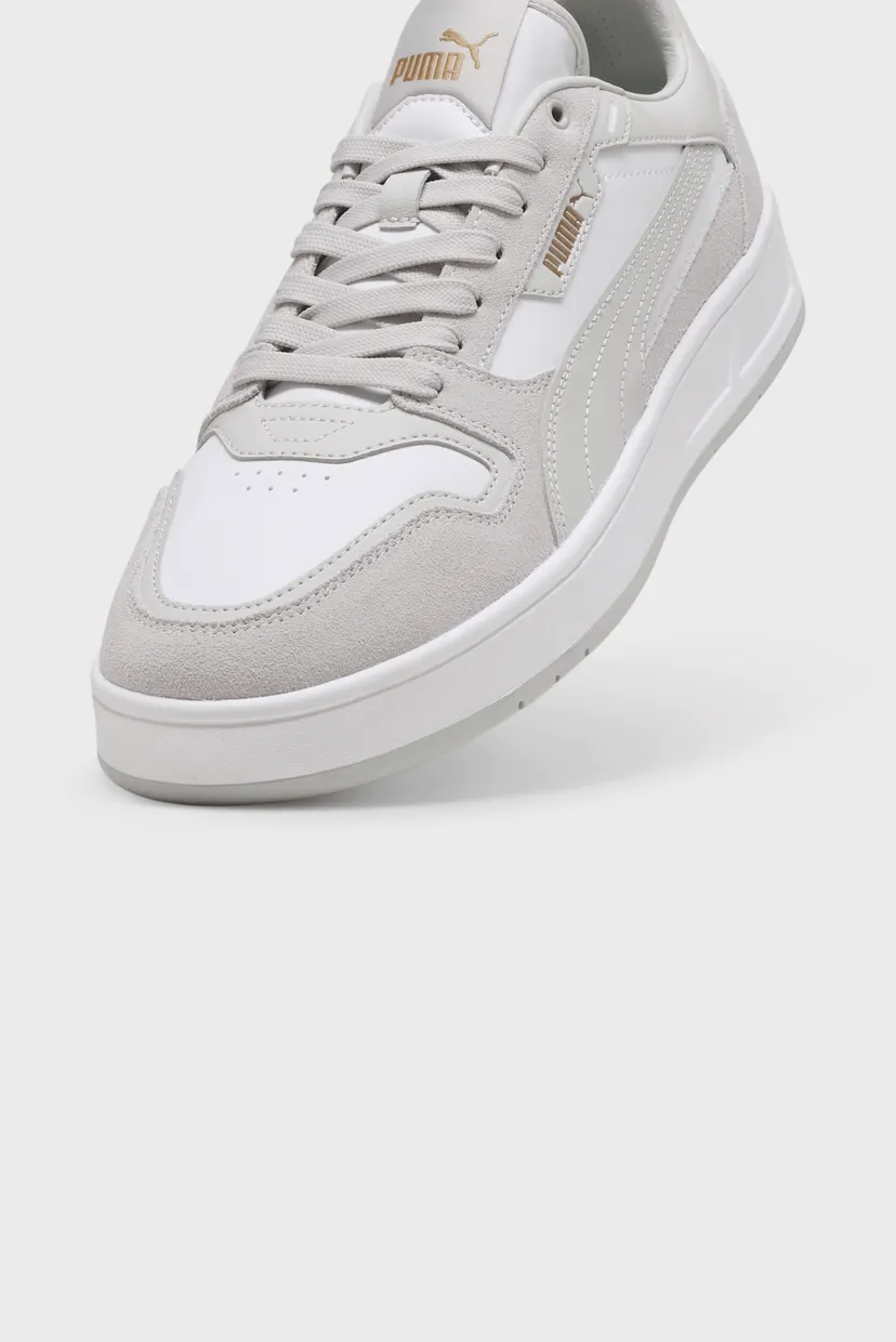 Сірі замшеві снікерси Court Classic Suede Sneakers Unisex 4