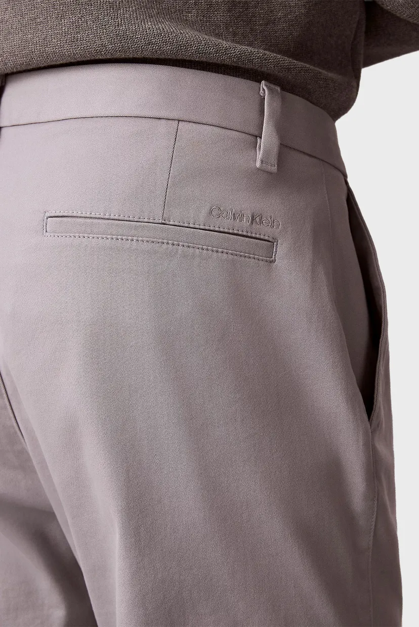 Мужские серые брюки SLIM REFINED COTTON 6