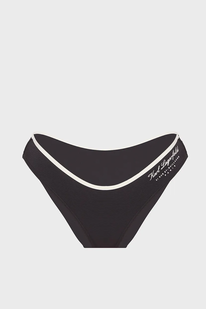 Жіночі чорні трусики від купальника HOTEL KARL RIB RIO BOTTOMS 6