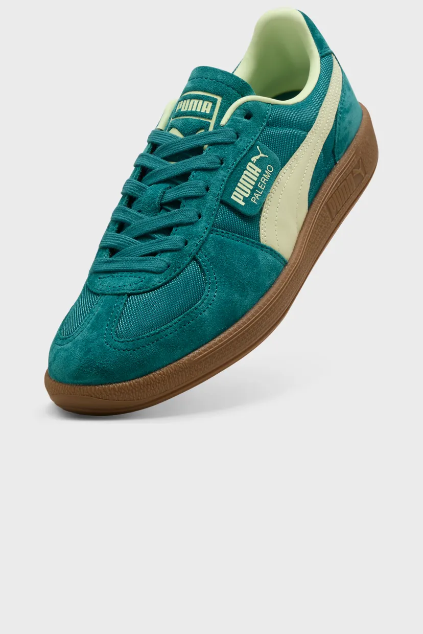 Темно-зеленые сникерсы Palermo Vintage Update Sneakers 5