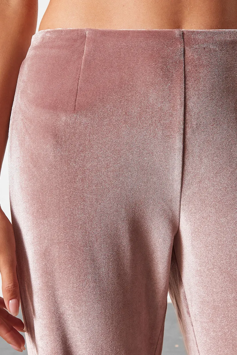 Жіночі рожеві брюки VELVETY 5