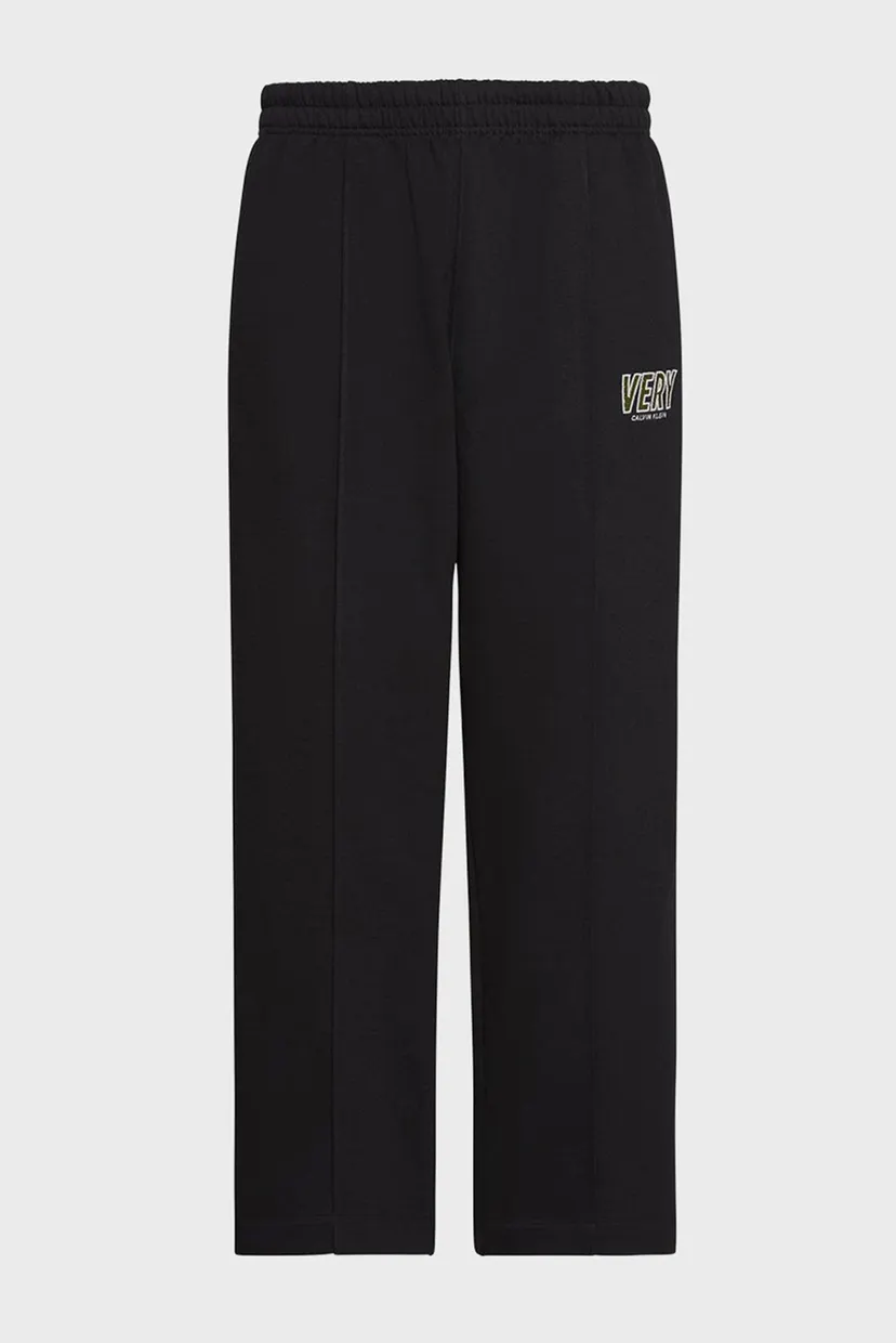 Мужские черные спортивные брюки PREMIUM FLEECE LOGO PINTUCK 6
