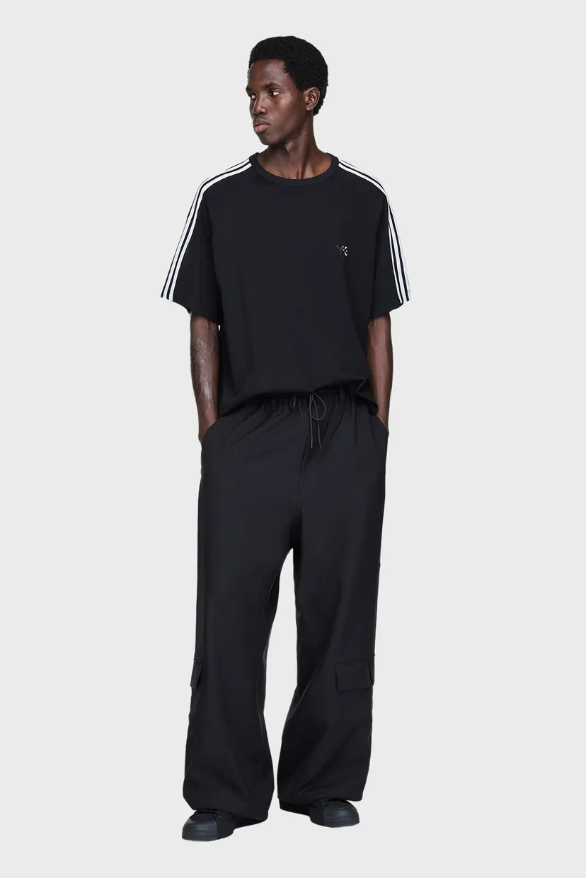Чорна футболка Y-3 Short Sleeve T-Shirt (унісекс) 4