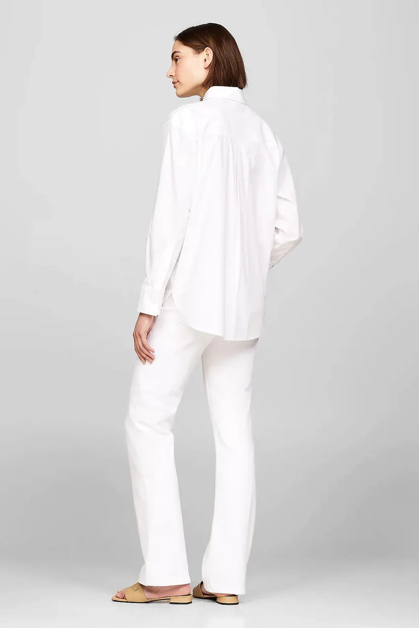 Жіноча біла сорочка ESSENTIAL COTTON EASY FIT 3