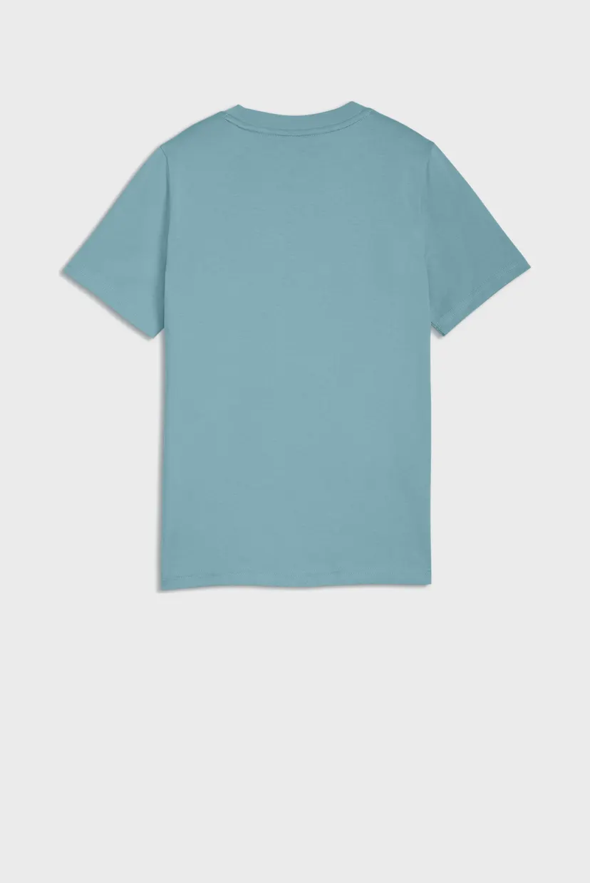 Дитяча блакитна футболка Essentials No.1 Logo Tee Youth 5