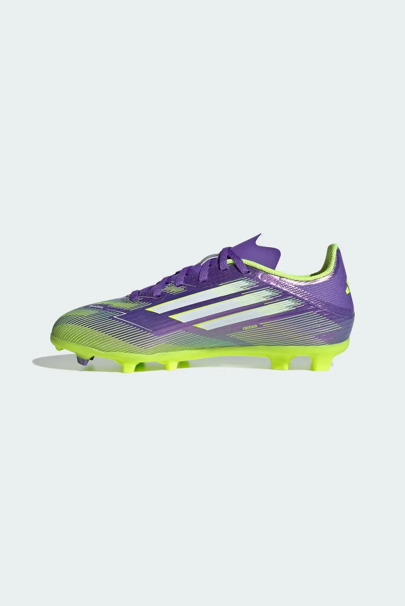 Дитячі фіолетові бутси F50 League Firm/Multi-Ground Kids 6