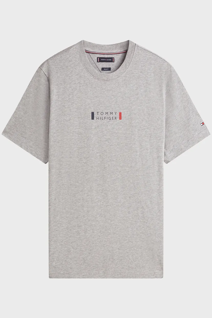 Чоловіча сіра футболка BRAND LOVE SMALL 5