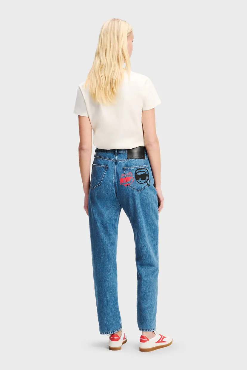 Женские синие джинсы IKON DUO DENIM PANTS 3