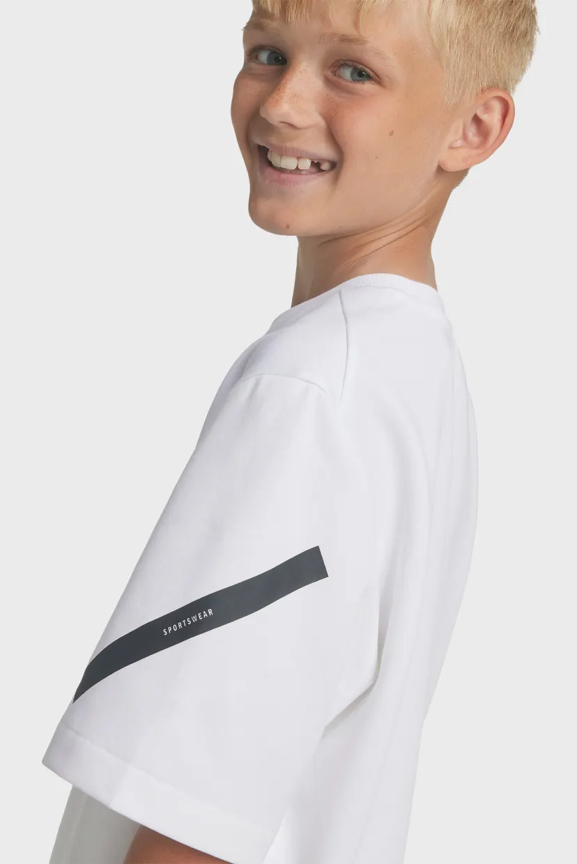 Детская белая футболка adidas Z.N.E. Kids 6