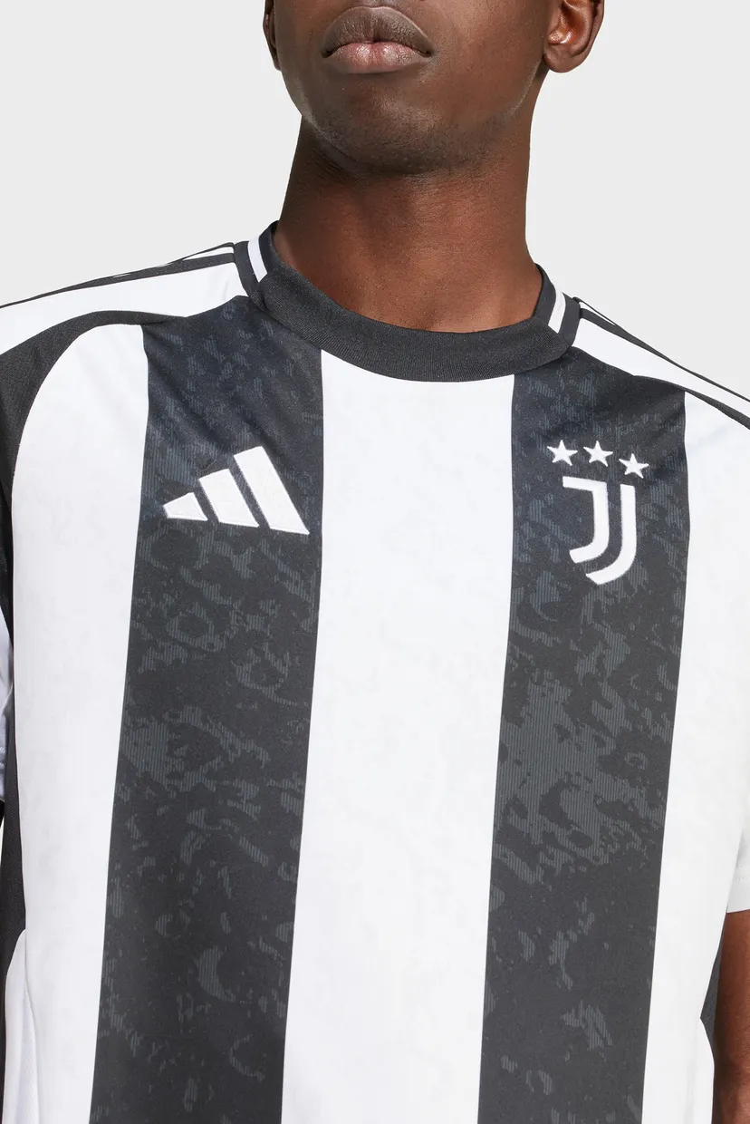 Чоловіча біла футболка у смужку Juventus 24/25 5