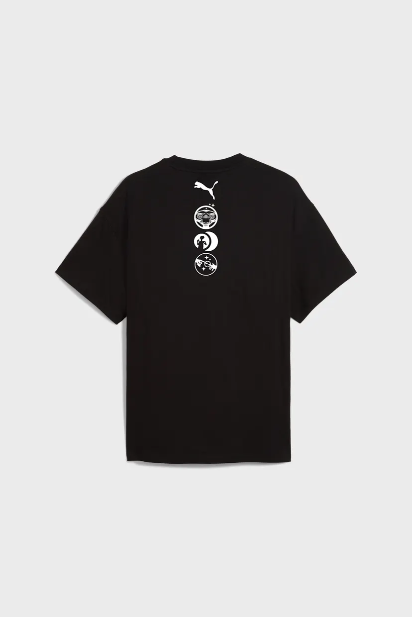 Мужская черная футболка Hoops x E.T. II Basketball Tee Men 5