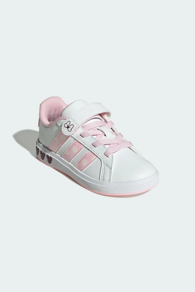 Детские белые сникерсы adidas Disney Minnie Mouse Grand Court Kids 4