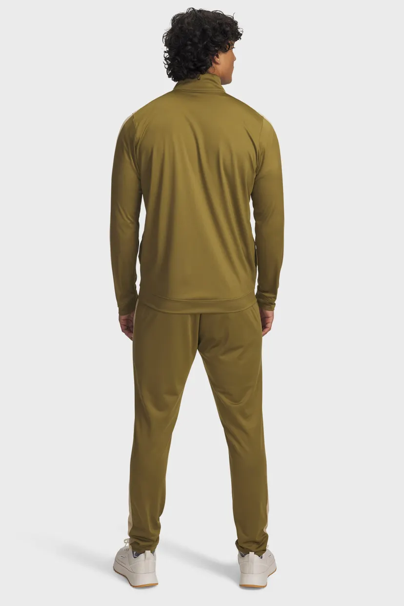 Чоловічий оливковий спортивний костюм (кофта, штани) UA Rival Knit Track Suit 3