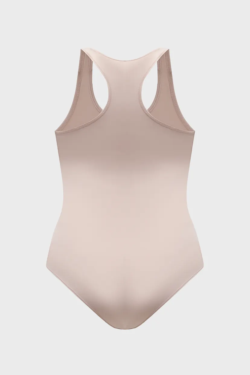 Жіноче бежеве боді TANK BODYSUIT 7