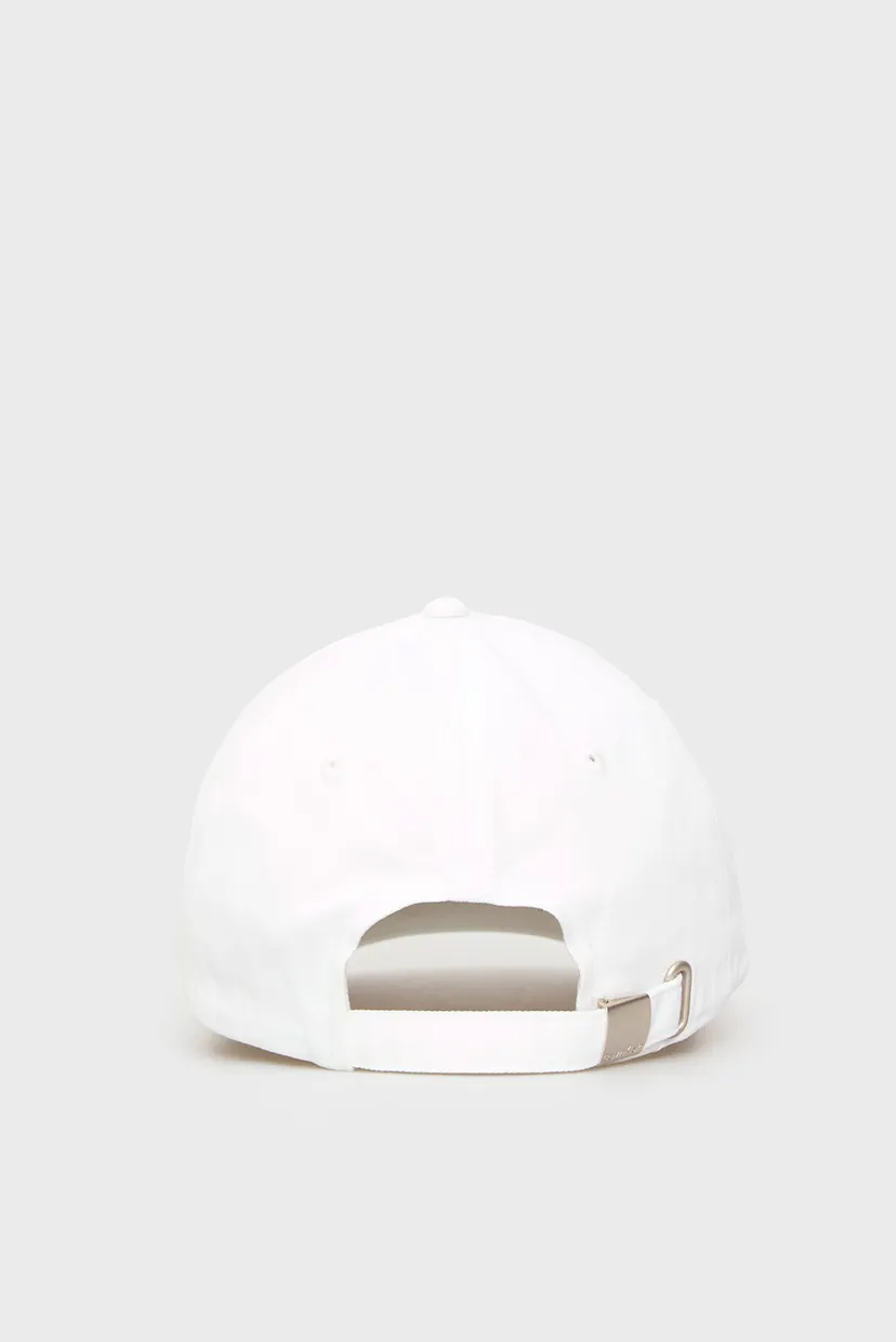 Чоловіча біла кепка MONOLOGO EMBROIDERY BASEBALL CAP 3