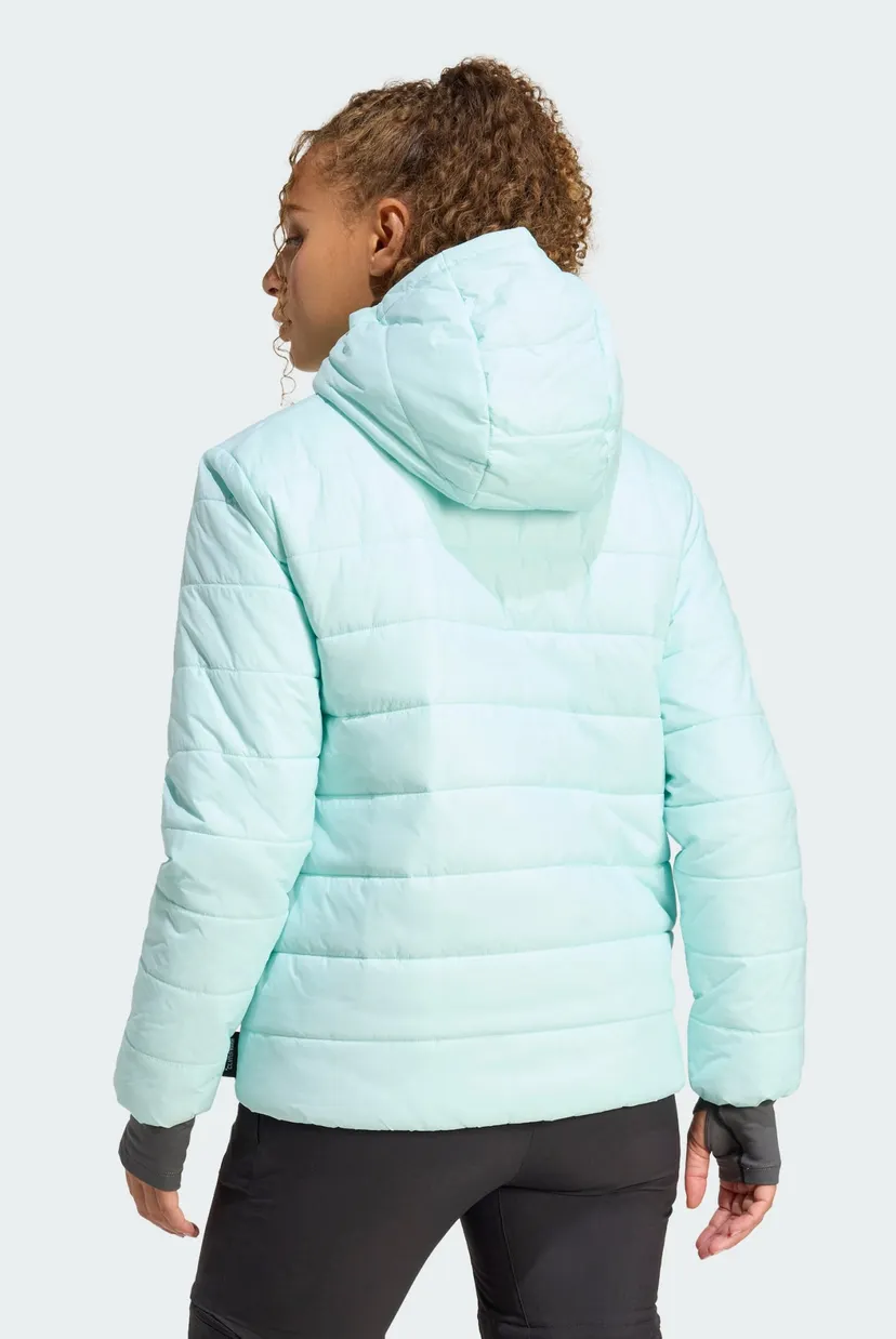 Женская мятная куртка Terrex Multi Essentials CLIMAWARM Insulated Hooded 3