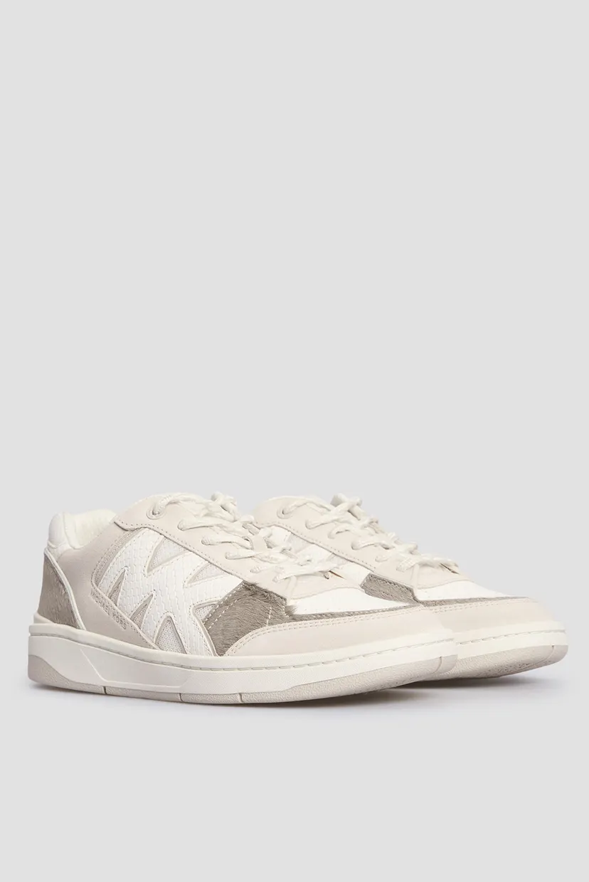 Женские бежевые сникерсы REBEL LACE UP 3