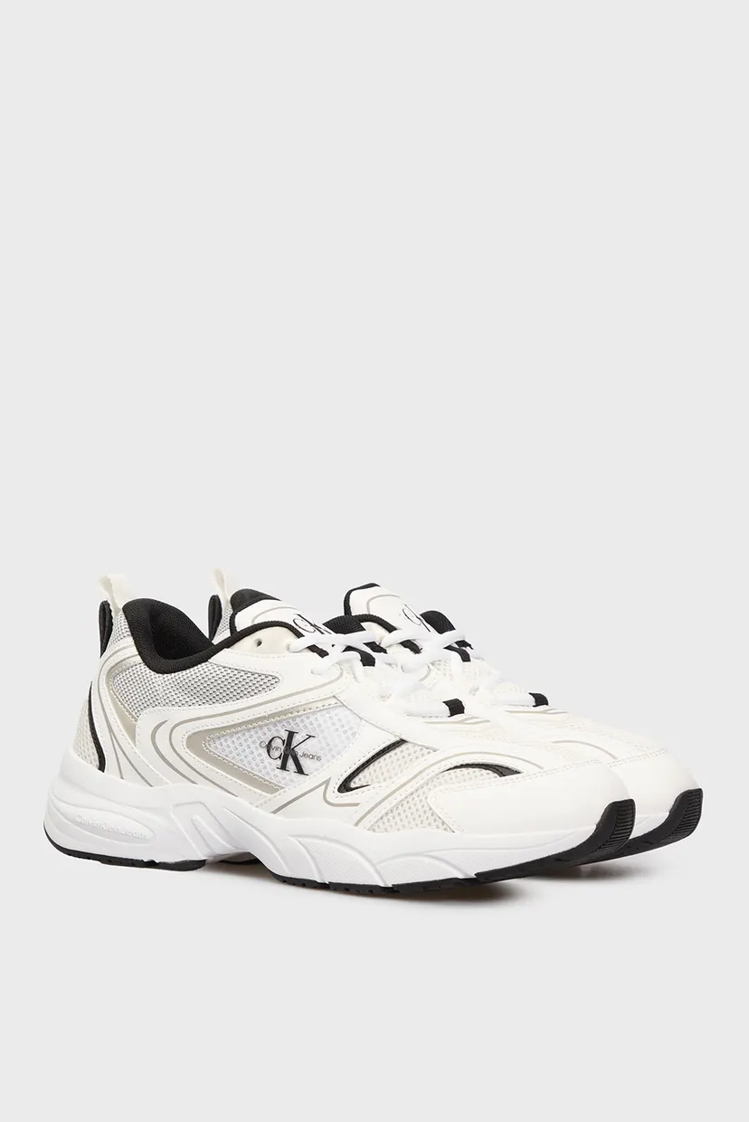 MLBstyle Жіночі білі кросівки RETRO TENNIS MESH ML Calvin Klein YW0YW01807