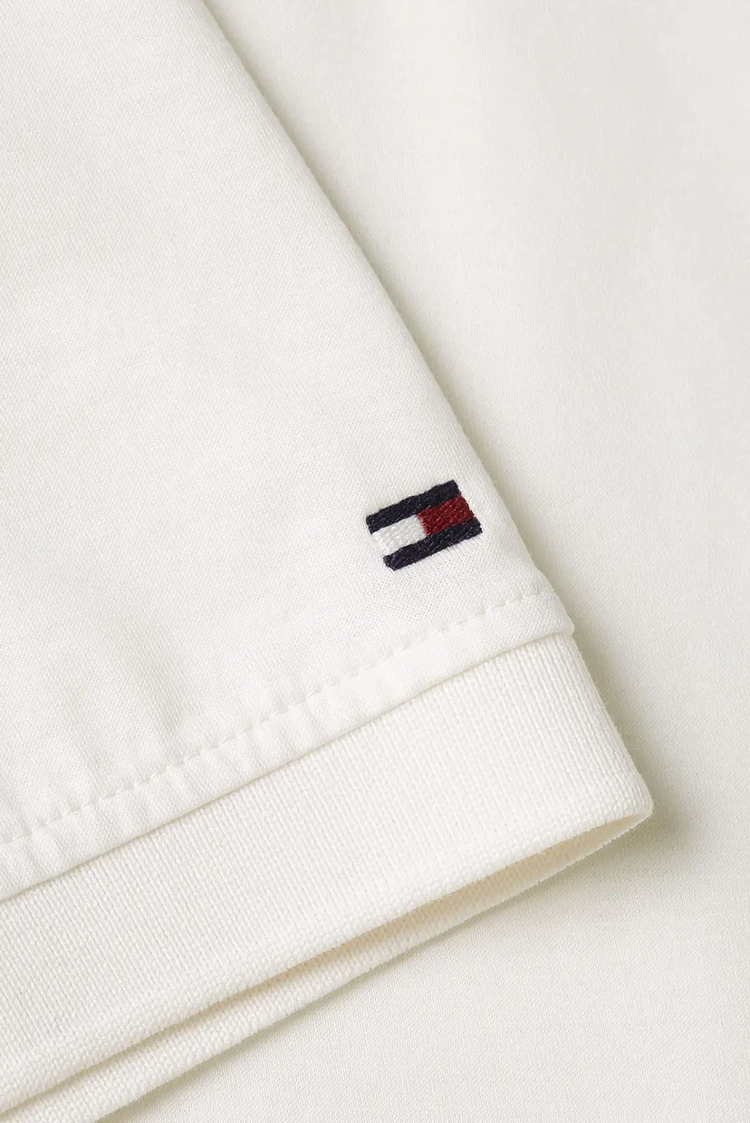 Мужское белое поло DC MERCERIZED SLIM POLO 5
