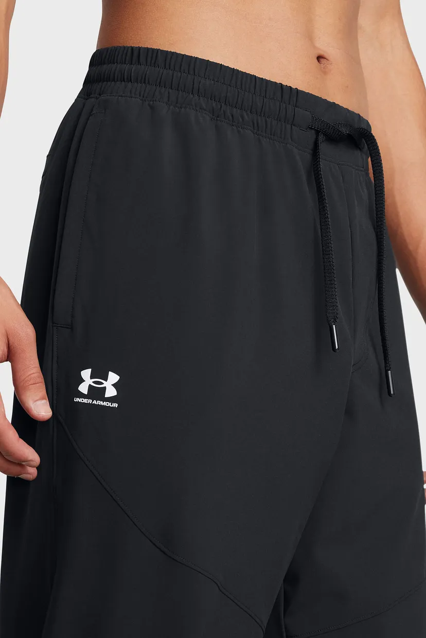 Мужские черные спортивные брюки UA Vibe Woven Jogger 4