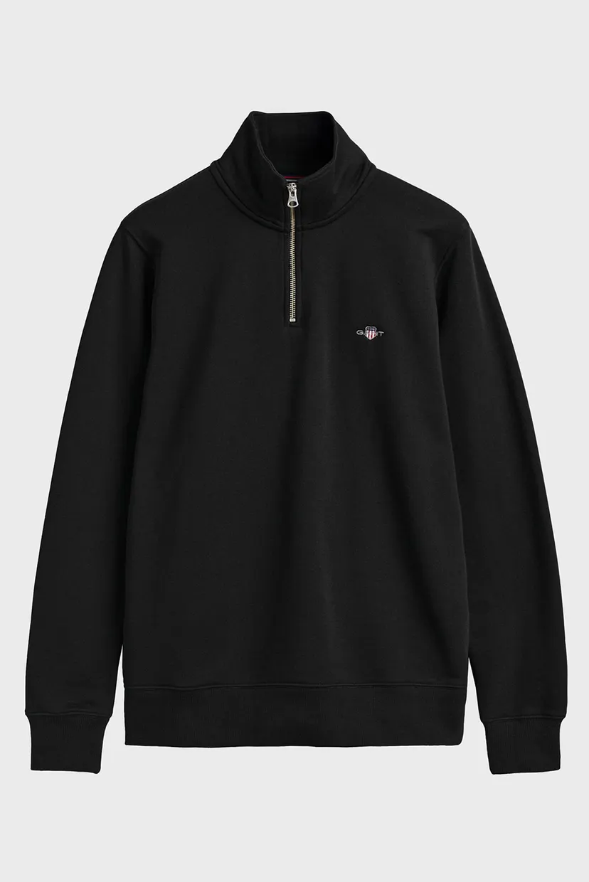 Мужская черная спортивная кофта REG SHIELD HALF ZIP 5