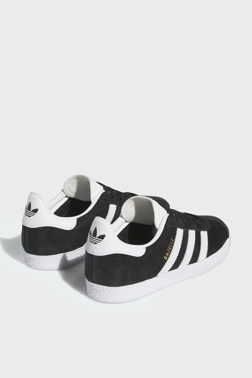 Детские черные замшевые сникерсы Gazelle 6