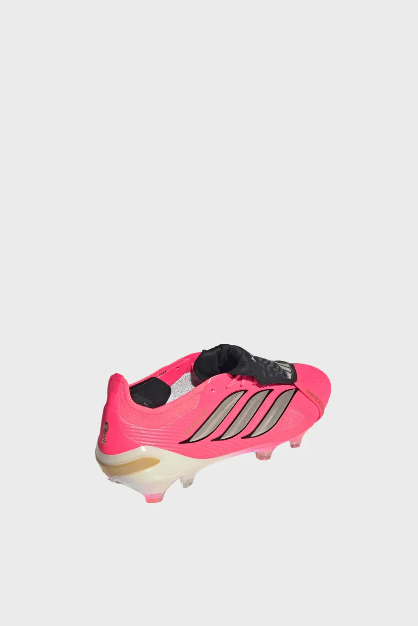 Рожеві бутси PREDATOR ELITE Fold-Over Tongue Firm Ground Football 5