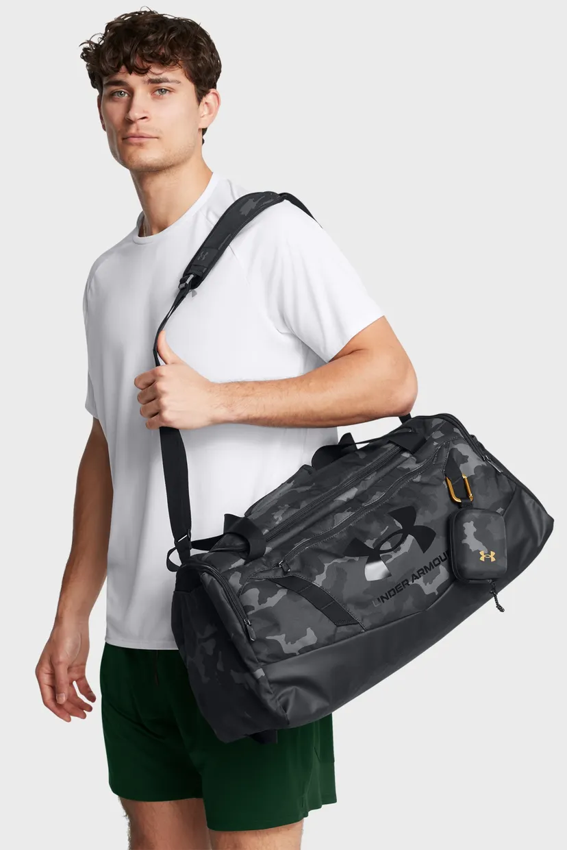 Чорна камуфляжна спортивна сумка UA Undeniable 5.0 Duffle SM Under