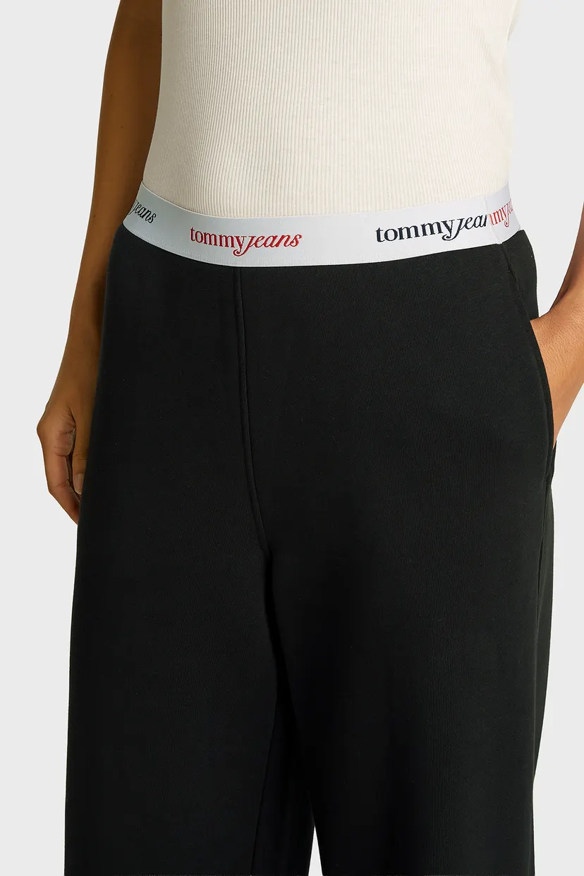 Женские черные спортивные брюки TJW TAPE SWEATPANTS EXT 4
