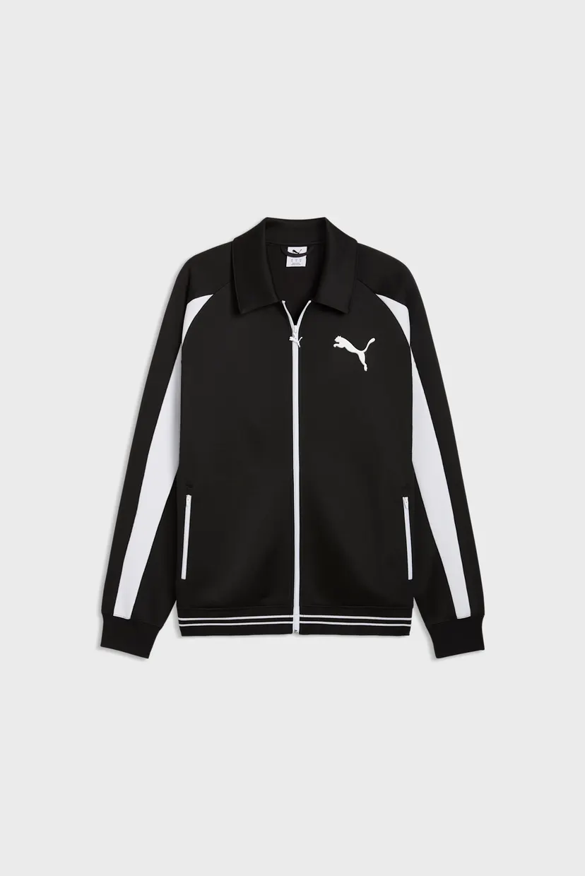 Мужская черная спортивная кофта T7 Big Cat Track Jacket Men 4