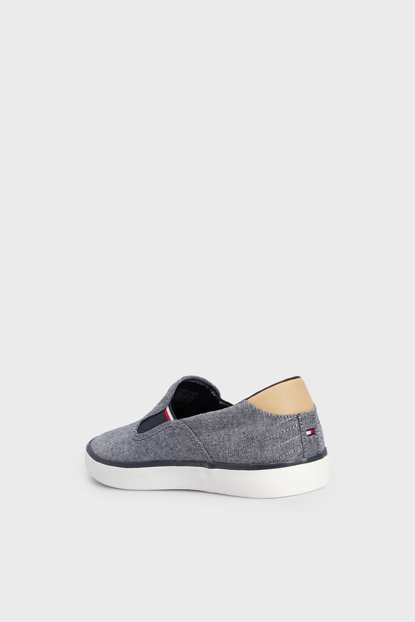 Мужские синие слипоны TH HI VULC LOW SLIPON CHAMBRAY 5