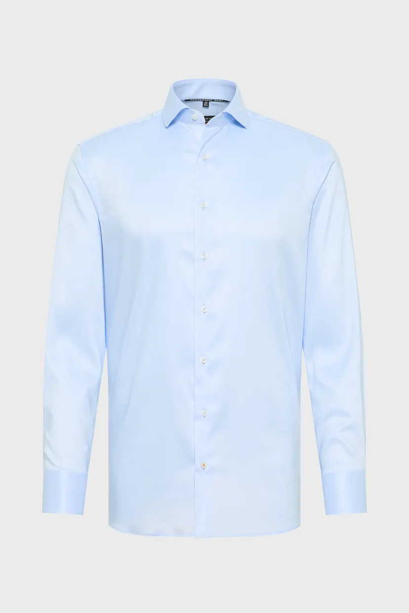 Чоловіча блакитна сорочка SLIM FIT 6