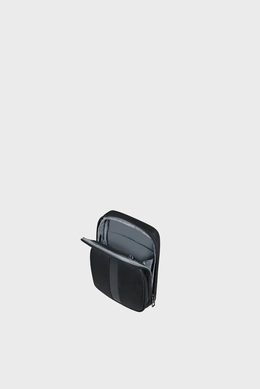 Мужская черная сумка для планшета SACKSQUARE BLACK 6