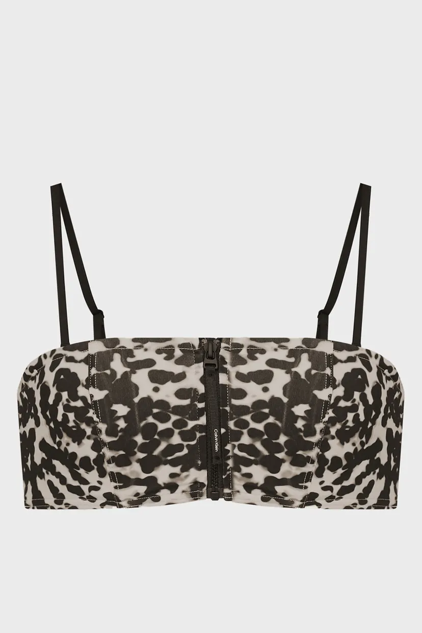 Женский лиф от купальника с узором BANDEAU 6