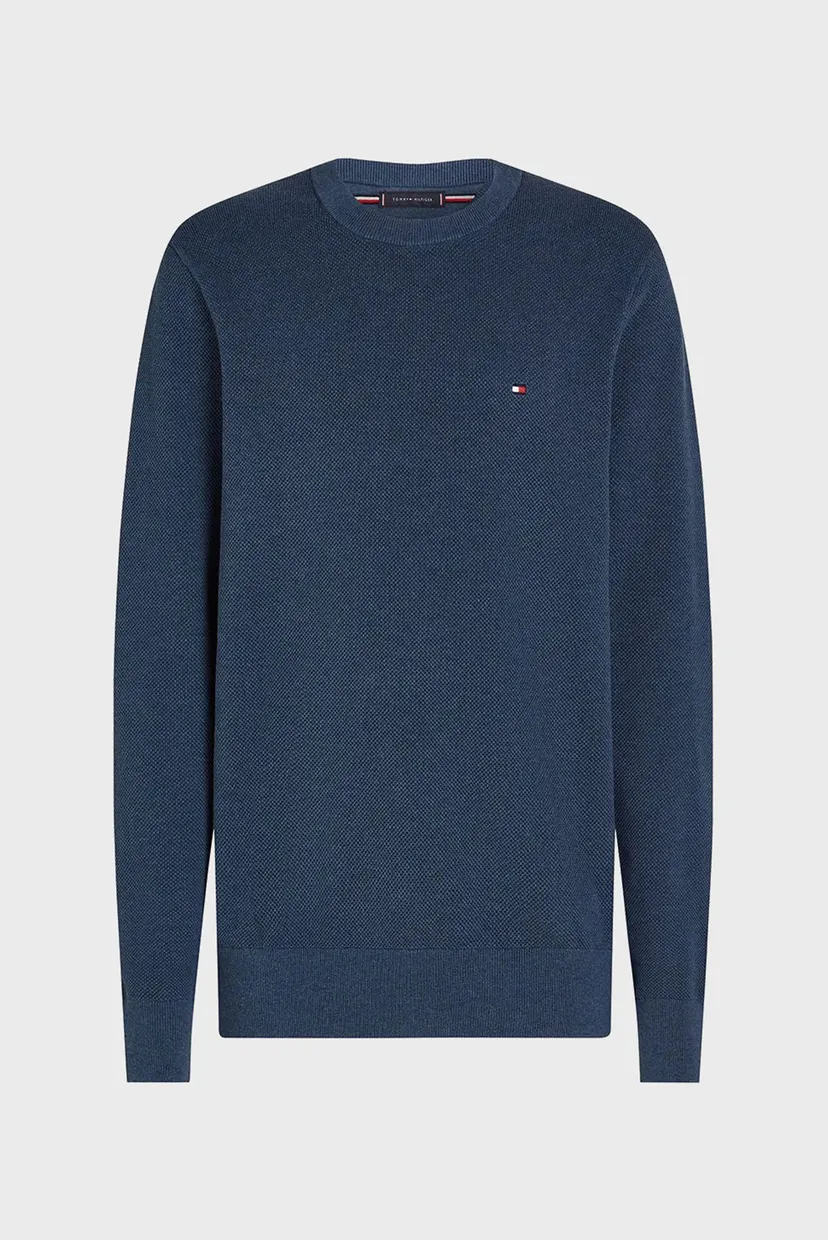 Чоловічий темно-синій джемпер ESSENTIAL STRUCTURE CREW NECK 5