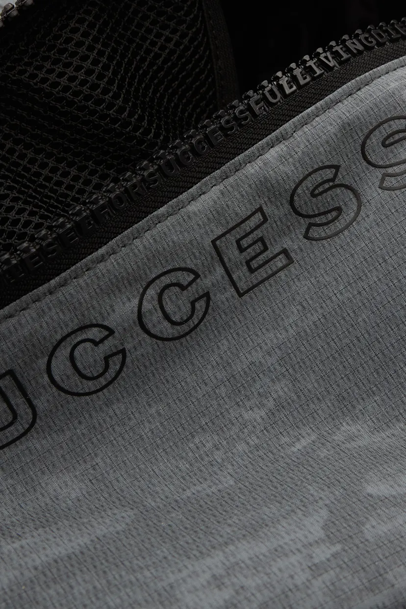 Сіра сумка ZIP-D SLING BAG X 5